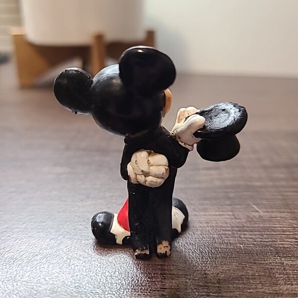Walt Disney Mickey Mouse Figurine Multi-Color Unisex Collectible Toy Vintage - Picture 3 of 7